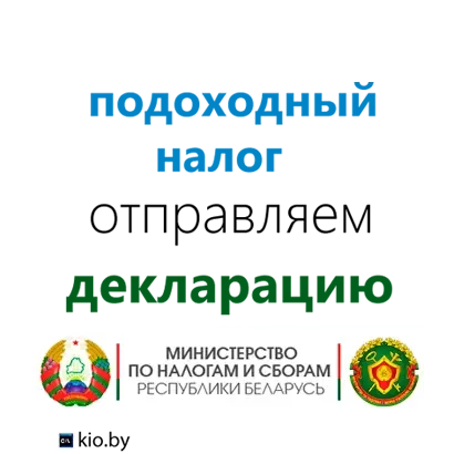 Подоходный налог в Беларуси. Декларация